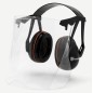 Casque de protection HUSQVARNA avec visière en plexiglas pour les travaux