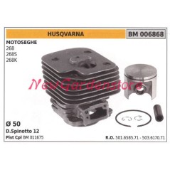 Segments de cylindre de piston HUSQVARNA moteur de tronçonneuse 268 268S 268K 006868