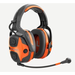 Cuffie protettive HUSQVARNA X-COM Active con fascia e collegamento Bluetooth | Newgardenstore.eu