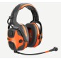 Cuffie protettive HUSQVARNA X-COM Active con fascia e collegamento Bluetooth