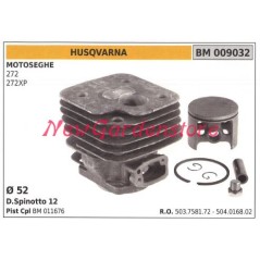 Cilindro pistone segmenti HUSQVARNA motore motosega 272 272XP 503758172  504016802