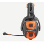 Cuffie protettive HUSQVARNA X-Sync con fascia e collegamento Bluetooth
