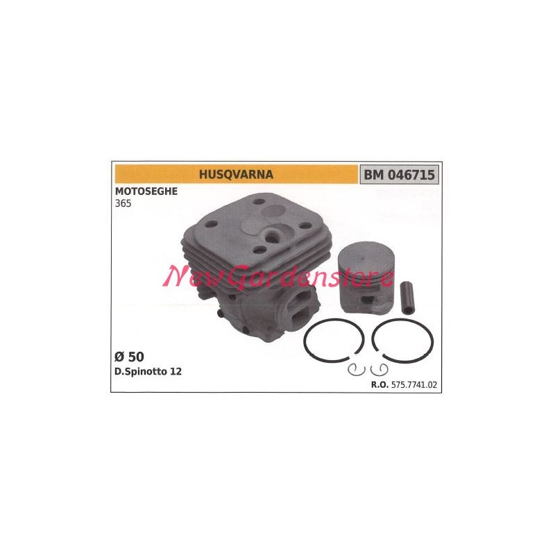 Segments de cylindre de piston HUSQVARNA moteur de tronçonneuse 365 046715