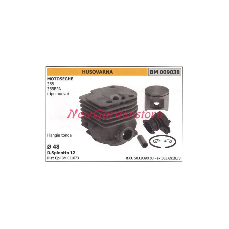 Segmentos de cilindro de pistón motor de motosierra HUSQVARNA 365 365EPA tipo nuevo 009038