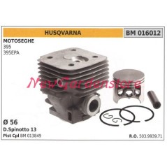 Cilindro pistone segmenti HUSQVARNA motore motosega 395 395EPA 016012