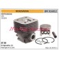 Cilindro pistone segmenti HUSQVARNA motore motosega 395 395EPA 016012