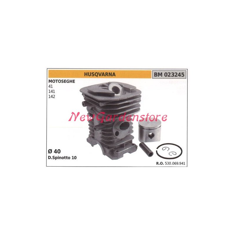 Segments de cylindre de piston HUSQVARNA moteur de tronçonneuse 41 141 142 023245