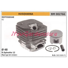 Cilindro pistone segmenti HUSQVARNA motore motosega 61 002766