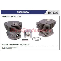 Segments de cylindre à piston HUSQVARNA tronçonneuse 350 351 R170322 | Newgardenstore.eu