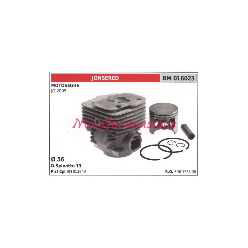 Piston cylinder segments JONSERED chainsaw engine JO 2095 016023