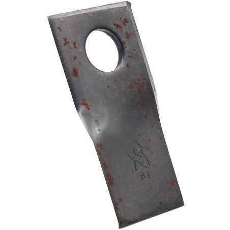 Left helical knife for BCS Deutz-Fahr Fort and Kuhn rotary mower - 58031193 | Newgardenstore.eu