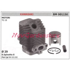 Segmentos de cilindro de pistón Desbrozadora KAWASAKI TG 18 001150 | Newgardenstore.eu
