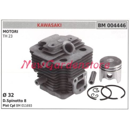 Kolben-Zylinder-Segmente KAWASAKI Freischneider-Motor TH 23 004446 | Newgardenstore.eu