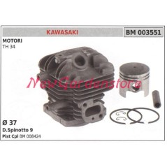 Cilindro pistone segmenti KAWASAKI motore decespugliatore TH 34 003551