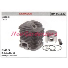 Cilindro pistone segmenti KAWASAKI motore decespugliatore TH 43 001132 | Newgardenstore.eu