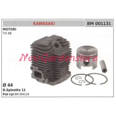 Cilindro pistone segmenti KAWASAKI motore decespugliatore TH 48 001131