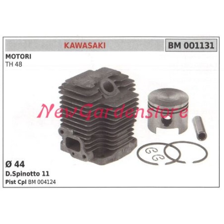 Cylinder piston rings KAWASAKI brushcutter TH 48 001131 | Newgardenstore.eu