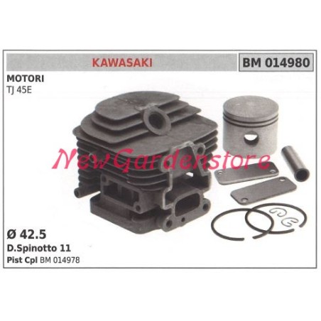 Kolbenzylinder Segmente KAWASAKI Freischneider Motor TJ 45E 014980 | Newgardenstore.eu