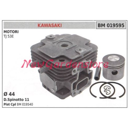 Kolben-Zylinder-Segmente KAWASAKI Freischneider TJ 53E Motor 019595 | Newgardenstore.eu