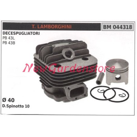 Segments de cylindre à piston Moteur de débroussailleuse LAMBORGHINI PB 43L 43B 044318 | Newgardenstore.eu