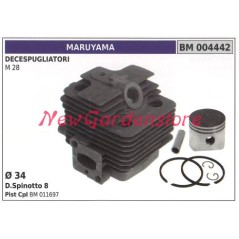 Segmentos de cilindro de pistón desbrozadora MARUYAMA M 28 004442