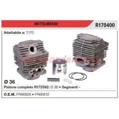 Kolben-Zylinder-Segmente MITSUBISHI Freischneider T170 R170400 - FR66828