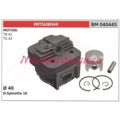 Segments de cylindre MITSUBISHI débroussailleuse TB 43 TU 43 040445