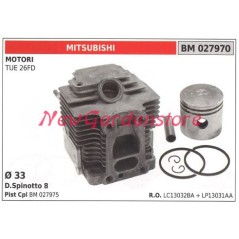 Segments de cylindre de piston MITSUBISHI débroussailleuse TUE 26FD 027970 | Newgardenstore.eu