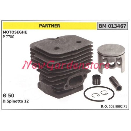 Cilindro pistone segmenti PARTNER motore motosega P 7700 013467 | Newgardenstore.eu