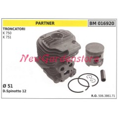 Segments de cylindre de piston PARTNER moteur de tronçonneuse K 750 751 016920 | Newgardenstore.eu