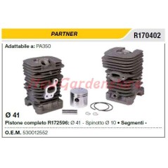 Cilindro pistone segmenti PARTNER motosega PA350 R170402