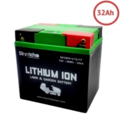 SKYRICH lawn tractor lithium battery capacity 32Ah voltage 12V