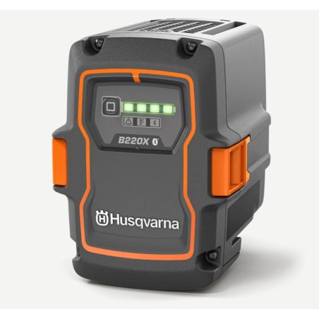 HUSQVARNA 40-B220X Lithium-Batterie Spannung 36V Kapazität 6Ah mit Lade-LED | Newgardenstore.eu