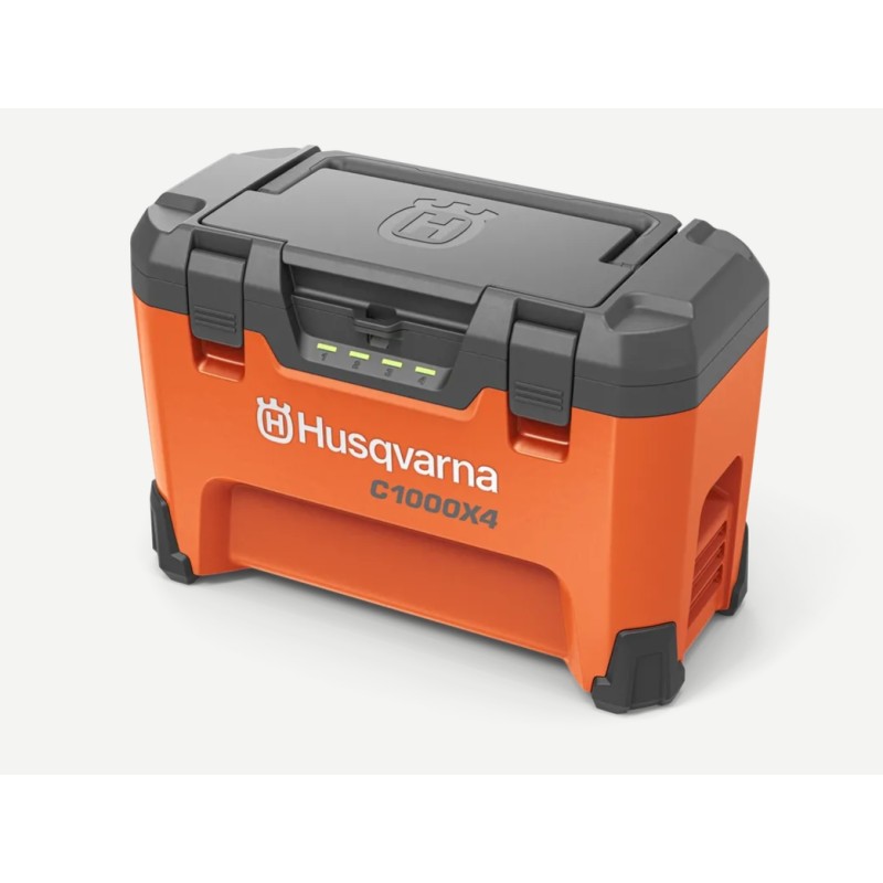 HUSQVARNA 40-C1000X4 multi-rack tragbares Ladegerät 4 Ladefächer