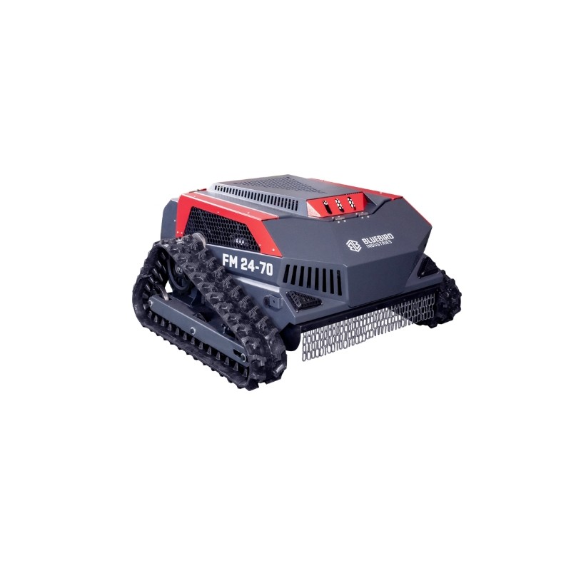 Trinciasarmenti radiocomandato BLUE BIRD FM 24-70 ibrido 452cc 1200W disco 69 cm