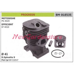 Cilindro pistone segmenti PROGREEN motore motosega PG 4020 018535 | Newgardenstore.eu