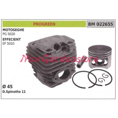 Piston cylinder segments PROGREEN chainsaw engine PG 5020 022655 | Newgardenstore.eu