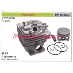 Kolben-Zylinder-Segmente PROGREEN Kettensägenmotor PG 6020 029670