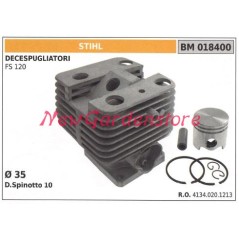 Segments de cylindre à piston STIHL pour débroussailleuse FS 120 018400 | Newgardenstore.eu