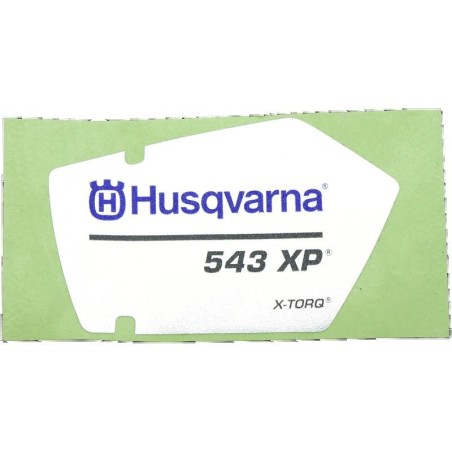 AUFKLEBER 543XP 577436501 ORIGINAL HUSQVARNA | Newgardenstore.eu