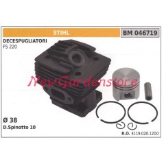 Piston cylinder segments STIHL brushcutter FS 220 engine 046719