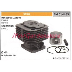 Cilindro pistone segmenti STIHL motore decespugliatore FS 480 FR 480 014465 | Newgardenstore.eu
