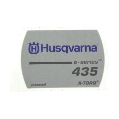 AUTOCOLLANT 544463602 ORIGINAL HUSQVARNA | Newgardenstore.eu