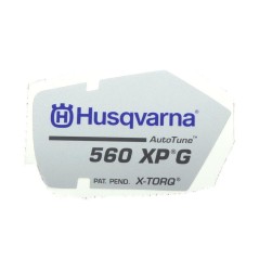 XPG-AUFKLEBER 523035604 ORIGINAL HUSQVARNA
