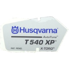 LABEL T540XP 506941901 ORIGINAL HUSQVARNA