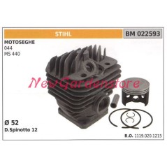 Cilindro pistone segmenti STIHL motore motosega 044 MS 440 022593