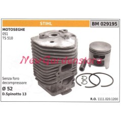 Segmentos de cilindro de pistón para motor de motosierra STIHL 051 TS 510 029195