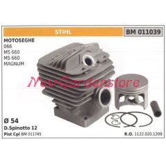 Segments de cylindre de piston STIHL moteur de tronçonneuse 066 MS 660 660 MAGNUM 011039