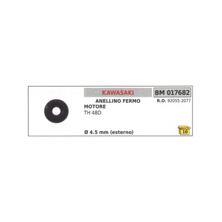 Retaining ring KAWASAKI brushcutter TH 48D outer Ø 4.5 mm 92055-2077 | Newgardenstore.eu