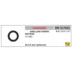 Retaining ring KAWASAKI brushcutter TH 48D external Ø 6.00mm 92055-2207 | Newgardenstore.eu